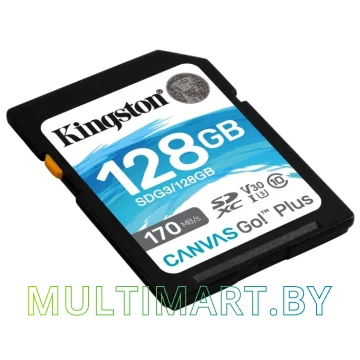 Карта памяти Kingston Canvas Go! Plus SDXC 128GB картинка 2